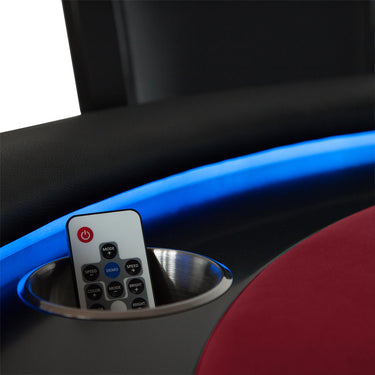 Round Poker Table With LED Lights – The Ginza LED by BBO